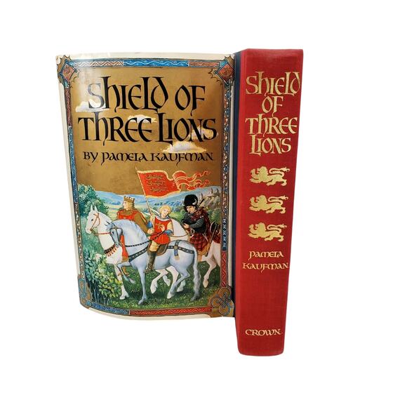 Vtg Shield of Three Lions by Pamela Kaufman First Edition Hardcover 1958 DJ - Picture 10 of 16